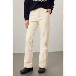 RTR Half Days Sz 4-6? Cream Emma High Rise Straight Mountain Winter Ski Pants